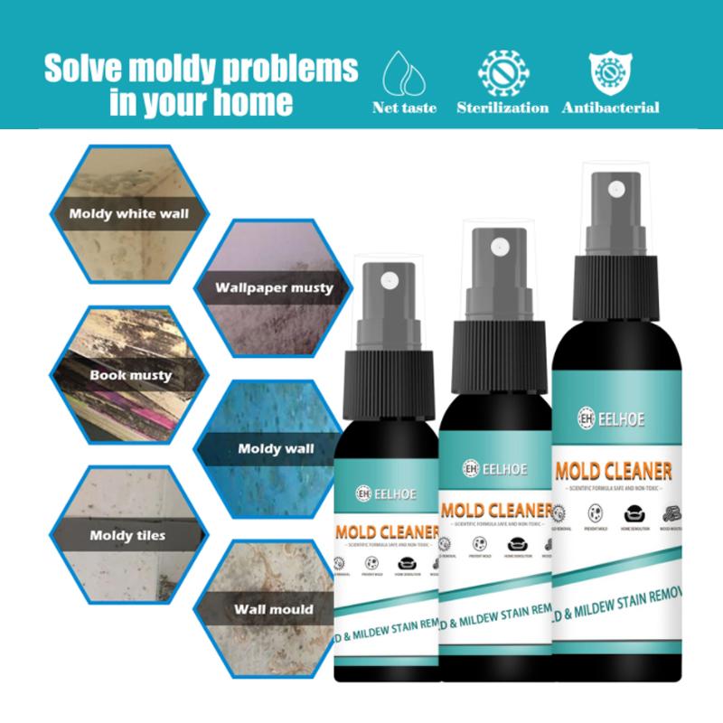 Mold cleaner for furniture tiles