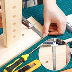 Stainless Steel Ruler with Removable Clip
