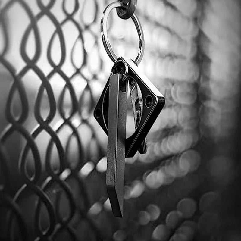Heavy-duty keychain pry bar EDC pry bar