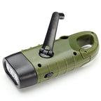 Handcrank Solar-powered Flashlight