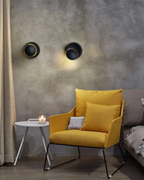 Modern Wall Lamp with Halo Light Circle Ambient Lighting