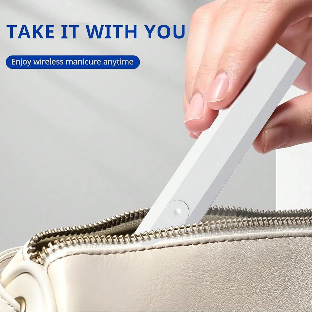 Rechargeable UV Nail Lamp with Portable Holder