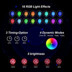 LED pool lighting (4-pack)