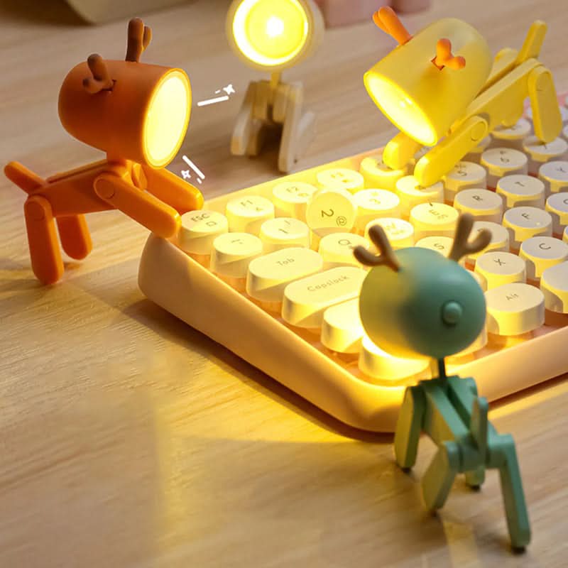 Mini LED Night Light with Cute Cartoon Animal Design