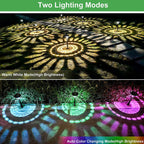 Solar-powered Colorful Outdoor Lighting