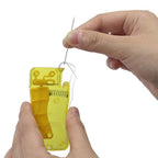 Automatic needle threader - Easy threading in the blink of an eye!