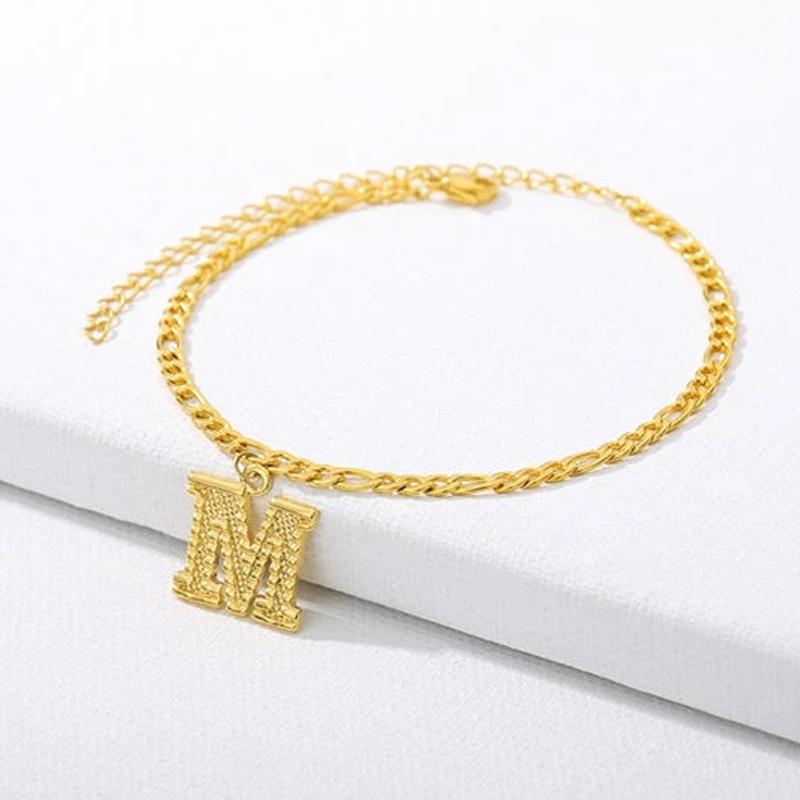 18K Gold Individual Ankle Chain