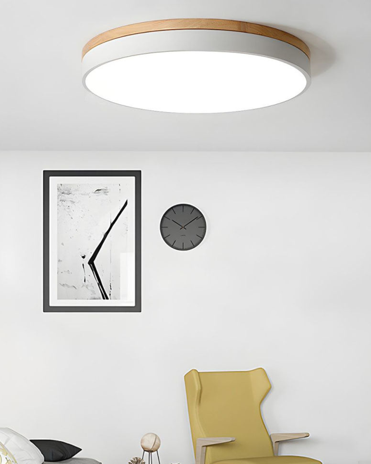 Modern Ceiling Lamp with Nature-Inspired Shape