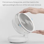 Folding Table Fan