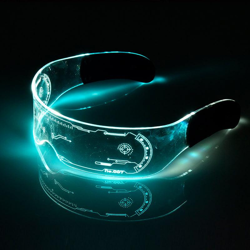 Colorful bright glasses