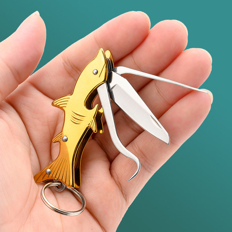 4 in 1 Foldable Keychain Knife