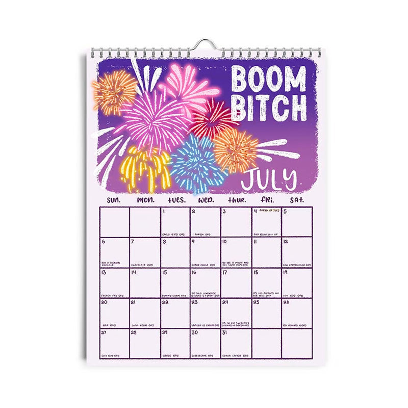 New Version - Hot Air Balloon - NOW IT STARTS AGAIN 2025 CALENDAR