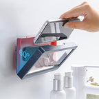 Waterproof phone holder for the bathroom