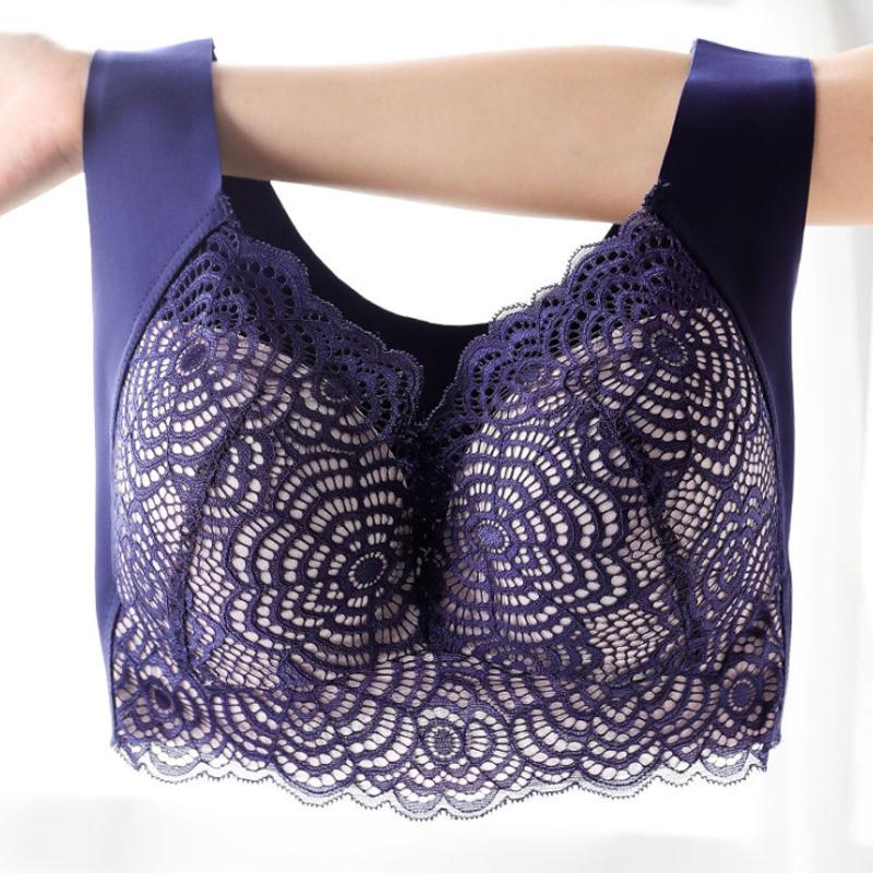 Thin Section Seamless Ring Gather Bra