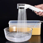 4-Mode Handheld Pressure Showerhead with Pause Switch