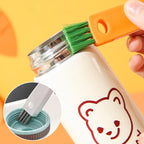 Creative 3-in-1 Multifunctional Cleaning Brush for Cup Lids