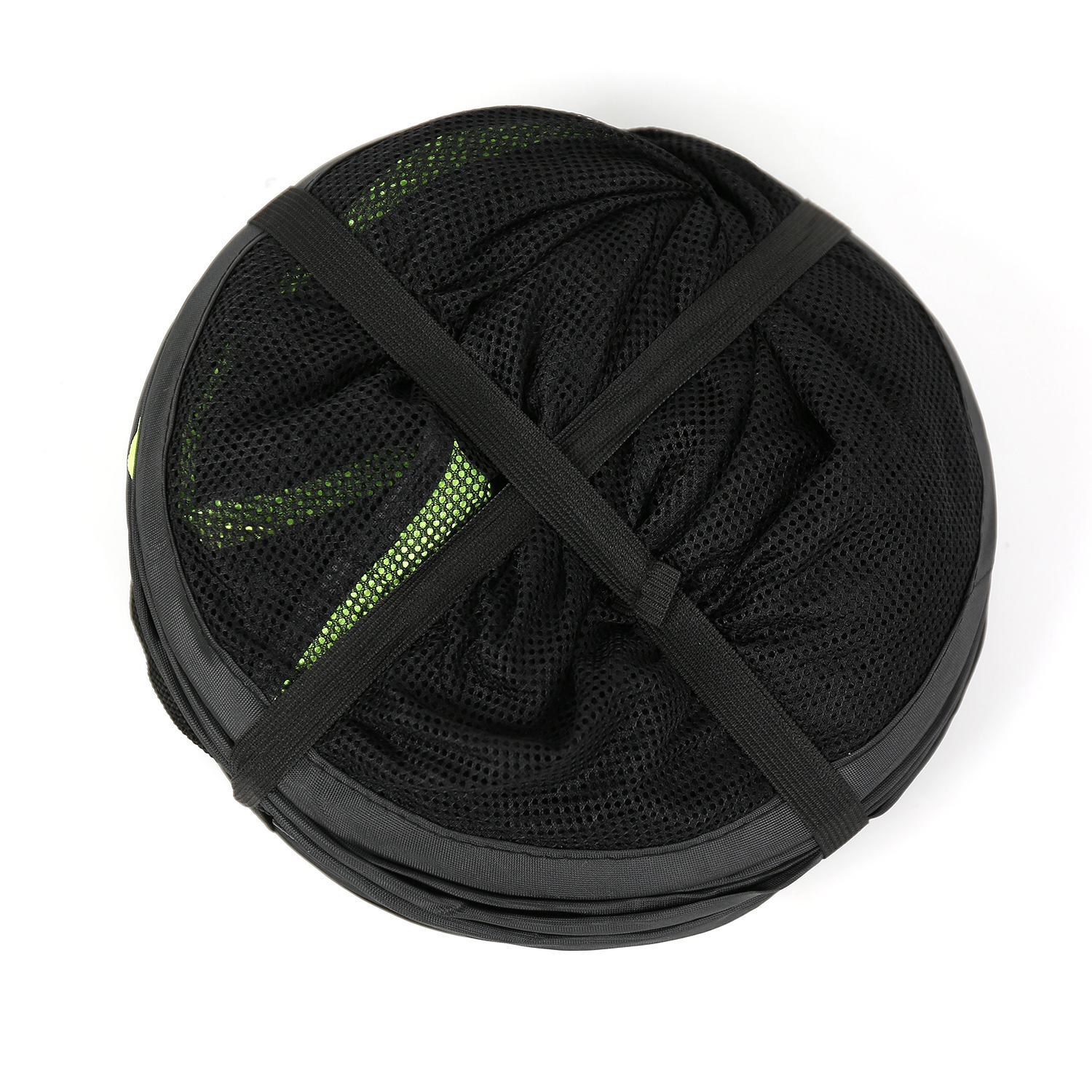 Foldable drying basket for fruits, vegetables, and herbs – Multi-tier net storage for quick drying process