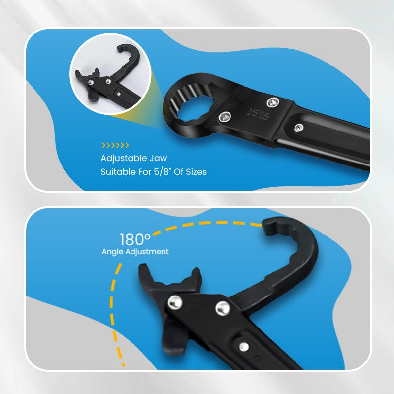 Professional plumbing wrench set - a must for plumbers