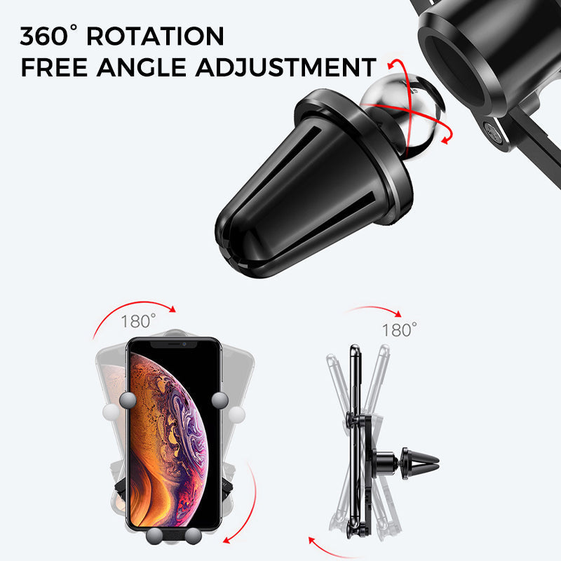 One-Word-Deformation-Car-Air-Outlet-Holder