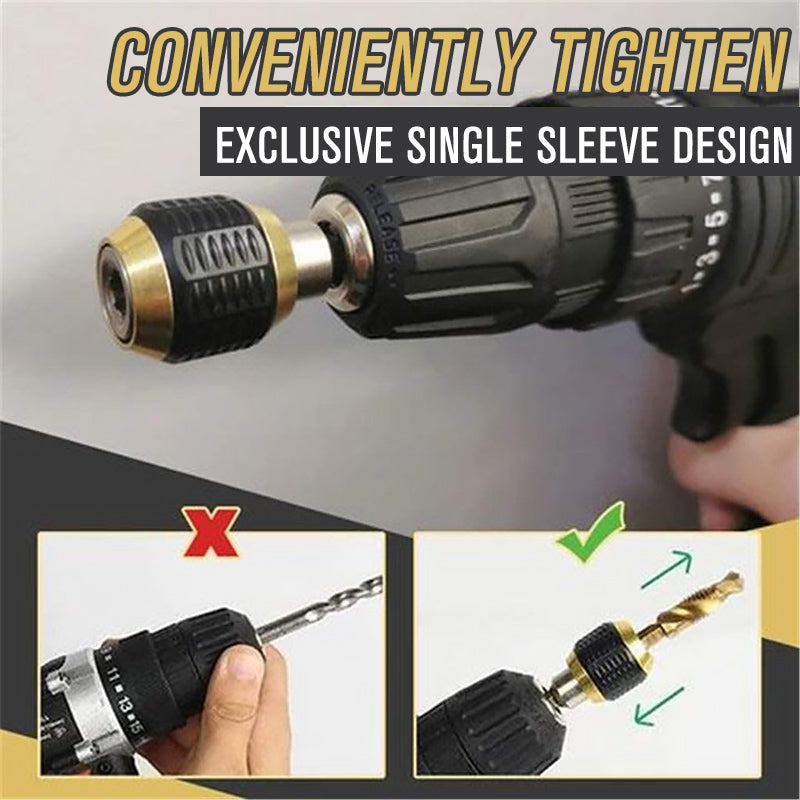 Quick change drill adapter