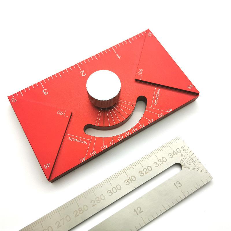 Aluminum alloy multifunctional angle gauge