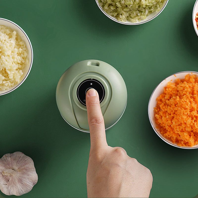 USB rechargeable electric garlic mill