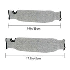 Cut-resistant arm guard sleeves