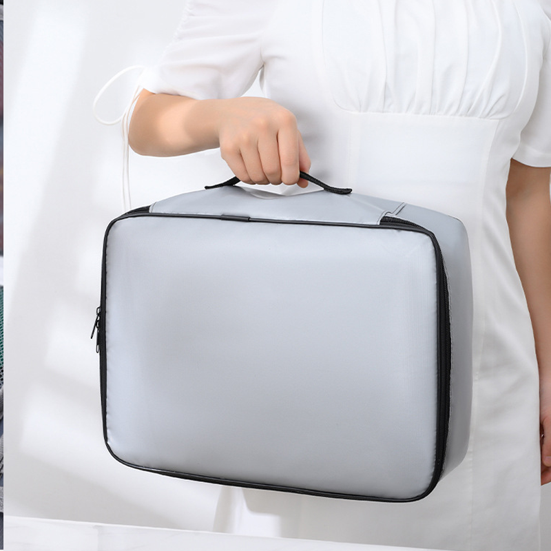 Waterproof and fireproof sealable document storage bag