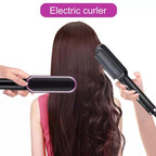 Hair straightening brush