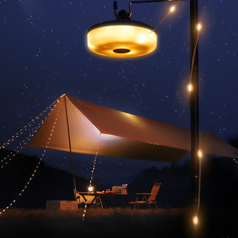 Outdoor waterproof portable storage fairy lights