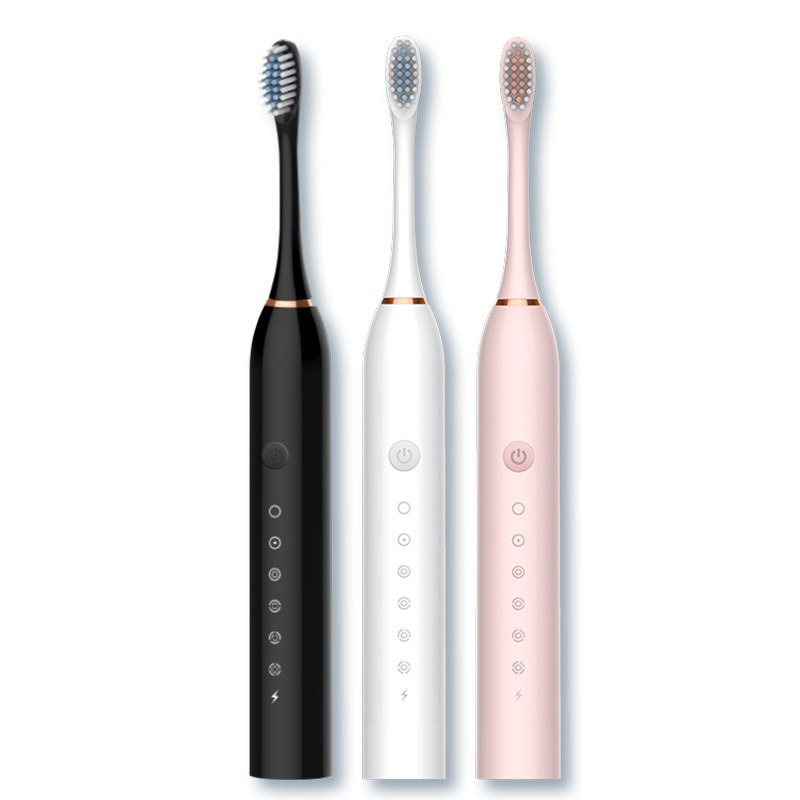 GlowSmile Sonic Toothbrush – Rechargeable with 5 Modes and 8 Brush Heads
