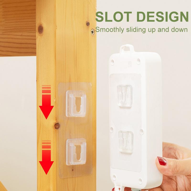 No-Drill Wall Hooks with 7–8 kg Capacity for Smooth Surfaces