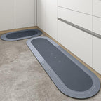 Super absorbent floor mat for home, bathroom, soft, quick-drying mat