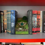 Handcrafted decorative book holders with micro landscape design