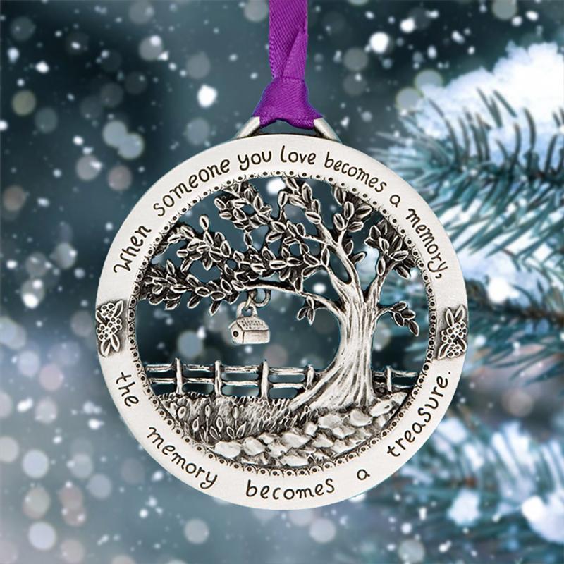 Merry Christmas Memorial Ornament
