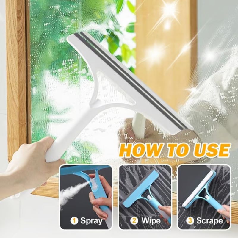 3 in 1 window cleaning scraper