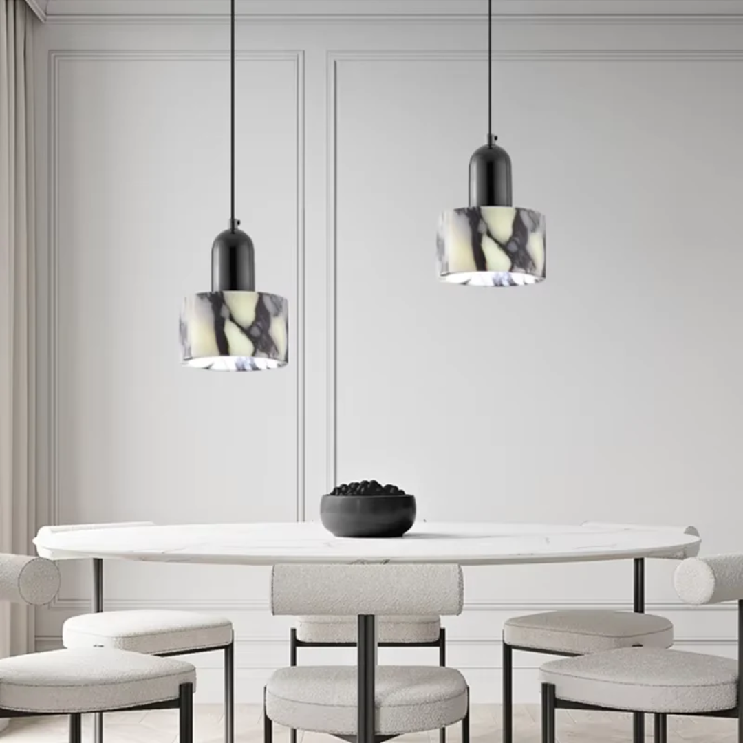 Luxury Black Marble Design Pendant Lamp