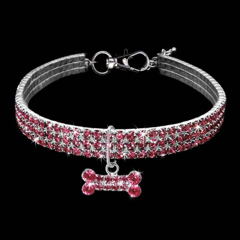Sweet Crystal Dog Collar