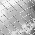 Stainless steel foldable grill