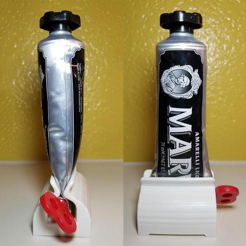 Recyclable eco-friendly toothpaste tube squeezer