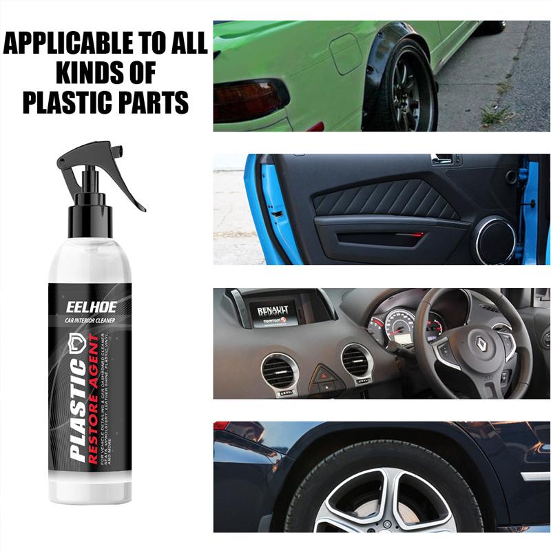 Car interior cleaning spray