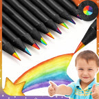 Fun Rainbow Gradient Colored Pencil
