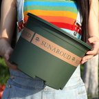Robust Plant Pot Made of Plastic – Weatherproof Flower Pot for Garden and Balcony