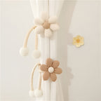 Whimsical Flower Curtain Tie Back