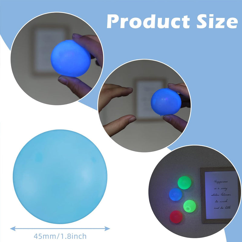 Luminous Adhesive Balls
