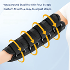 Prevents Ulnar Nerve Pain – Breathable Soft Immobiliser – Sleep Comfort – Faster Recovery Support
