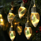 MotiveGlow - Magical Christmas Crystal Light Chains