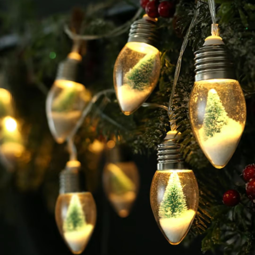 MotiveGlow - Magical Christmas Crystal Light Chains