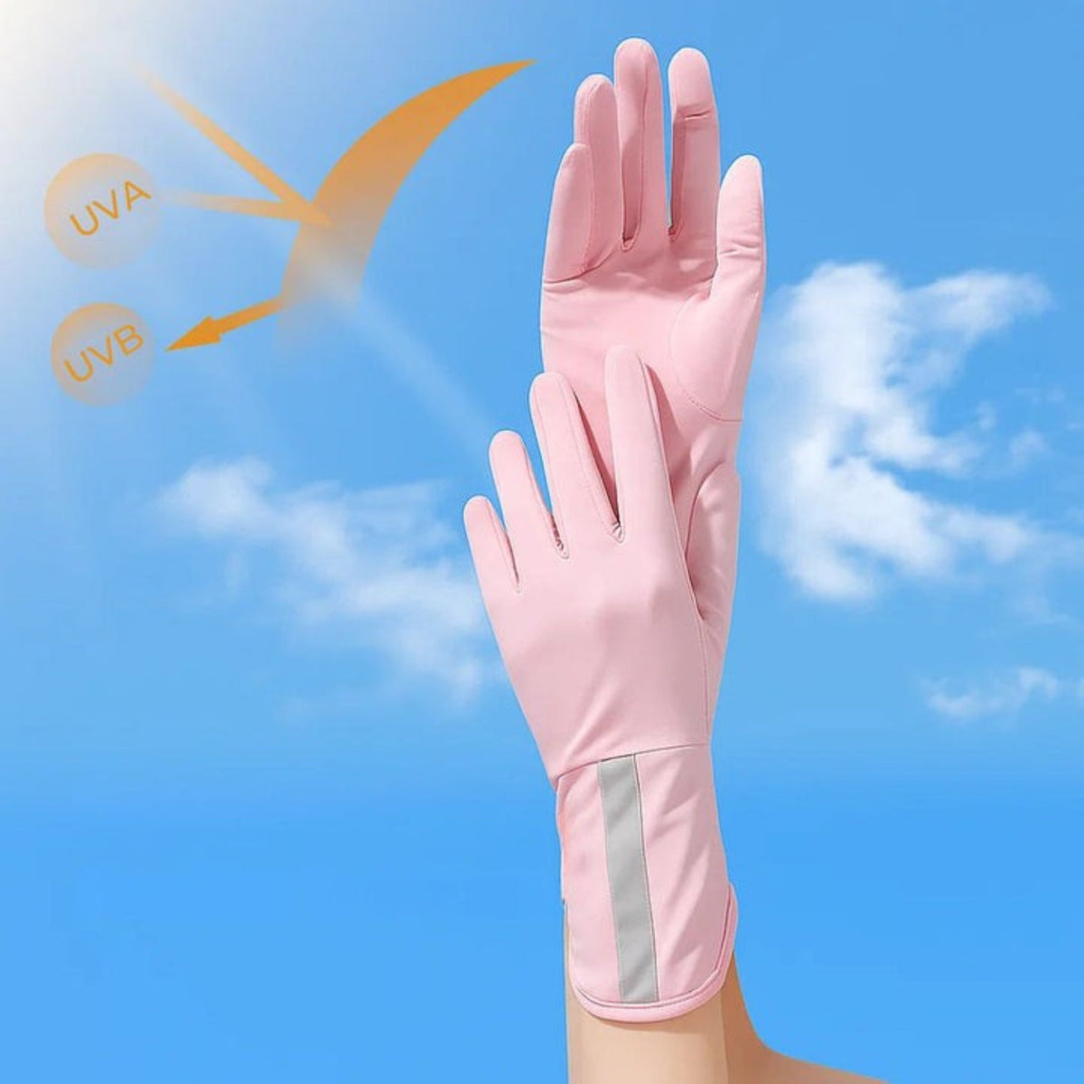 Breathable Cooling Fabric – Open Finger Touchscreen – Lightweight Comfort – Outdoor Driving & Cycling