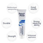 Instant waterproof repair paste